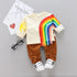 Children's Spring and Autumn Set Two-Piece Set